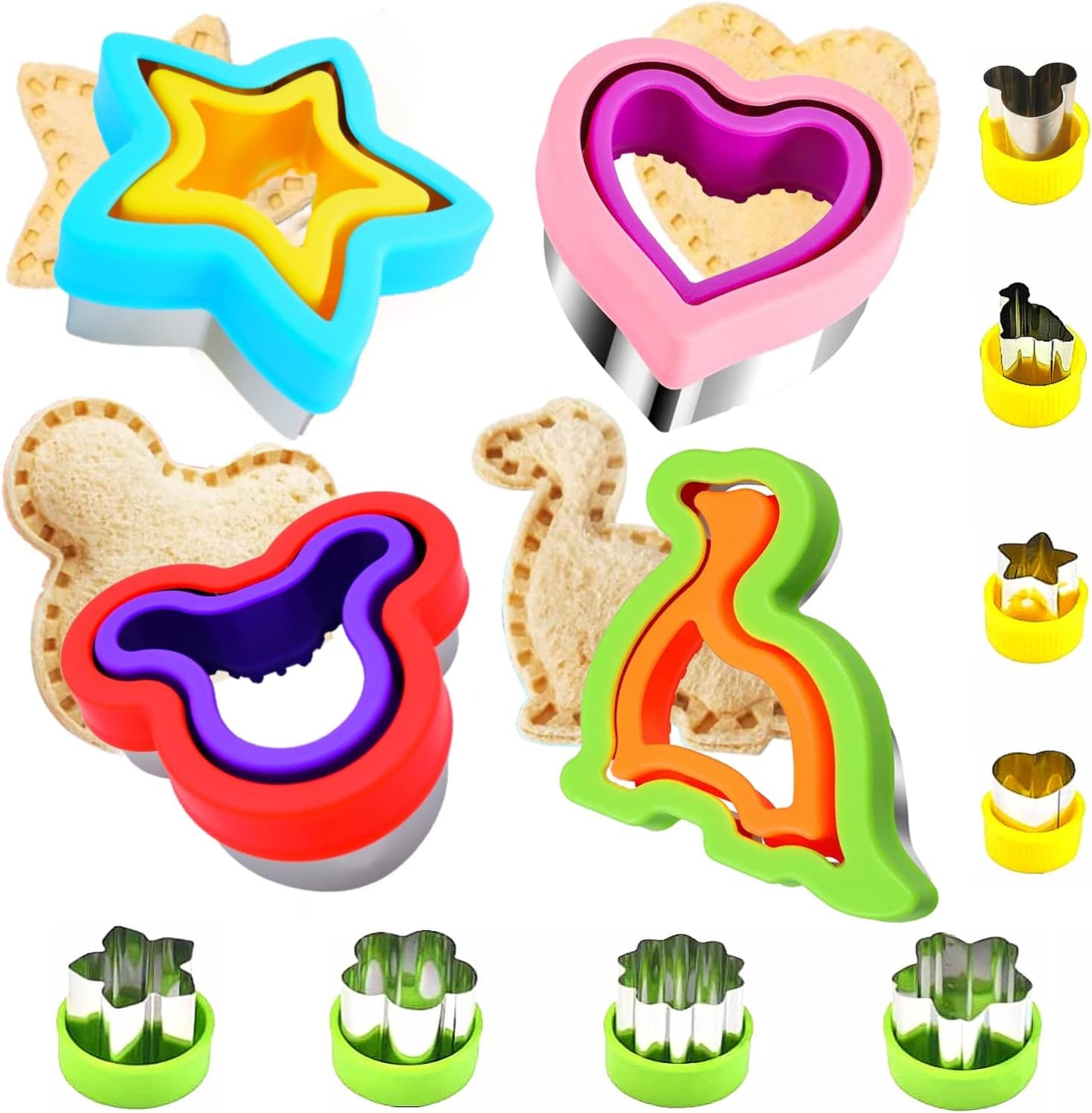 KITCHENCUTTER® Set Desayuno Divertido para niños y niñas